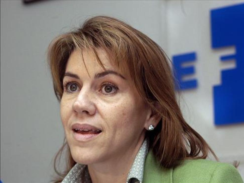 María Dolores de Cospedal.