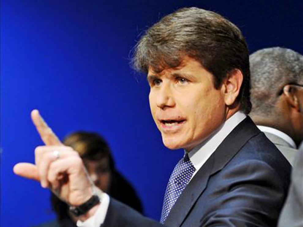 El gobernador Rod Blagojevich.