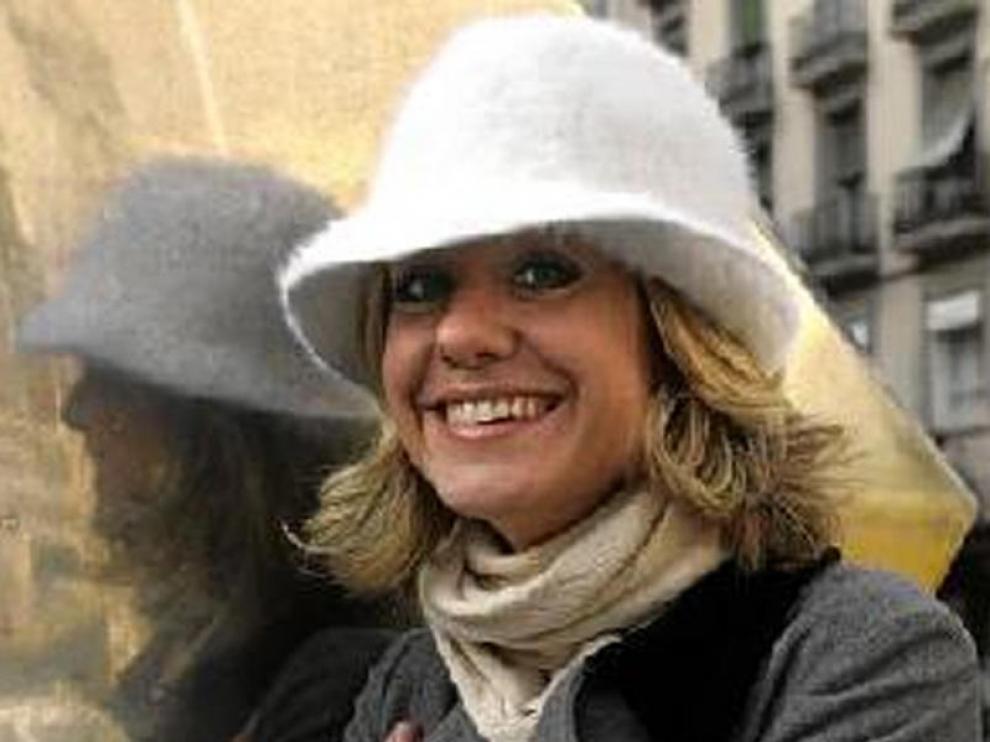 Alexandra Jiménez, el pasado jueves, en Zaragoza.