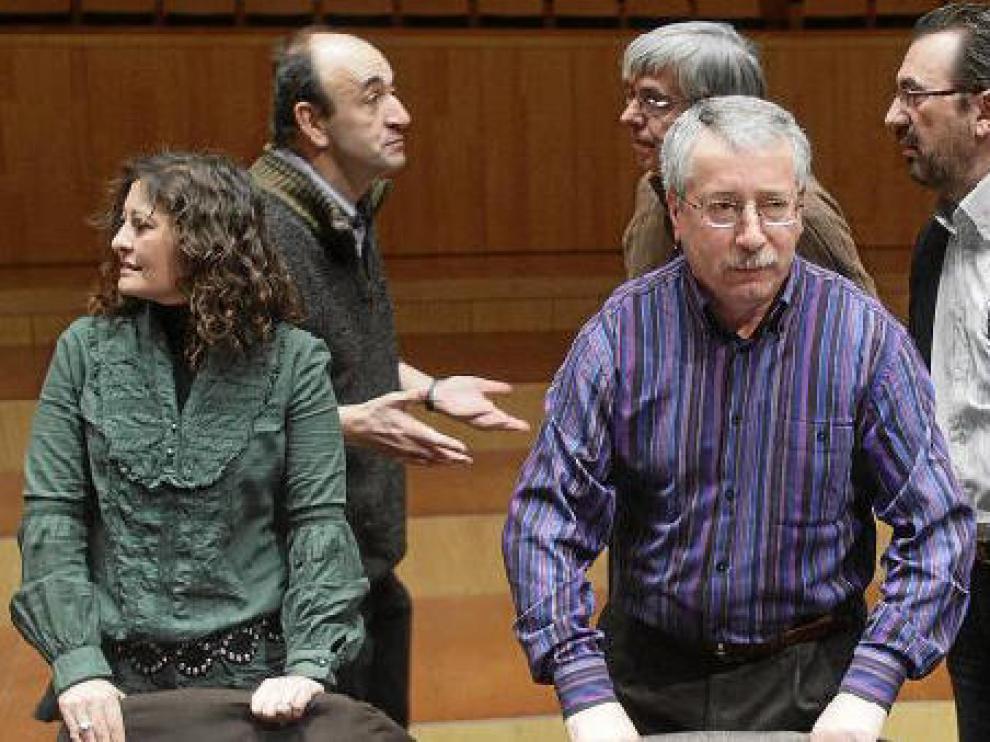 El secretario general de CC. OO., Ignacio Fernández Toxo, en una imagen de archivo.