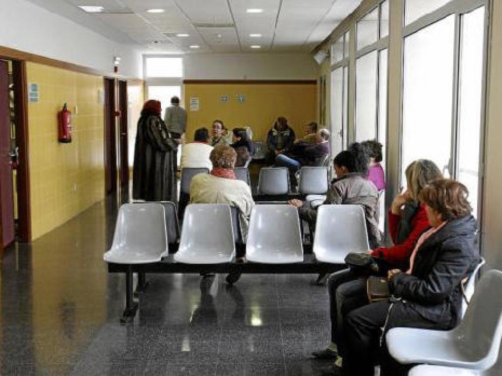 Imagen de un centro de salud oscense, la provincia que más casos registra actualmente