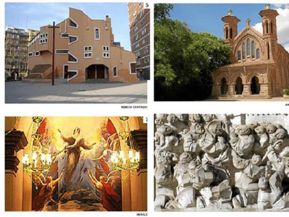 Algunos ejemplos del arte religioso contemporáneo aragonés