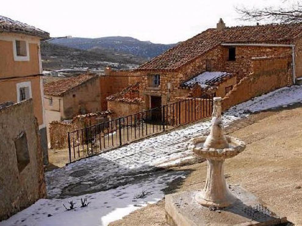 Aldehuela de Liestos, uno de los municipios más despoblados de Aragón.
