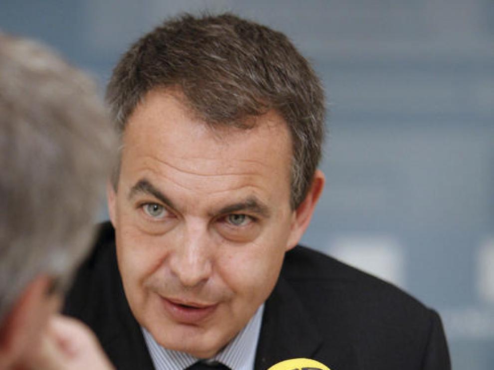 El presidente del Gobierno, José Luis Rodríguez Zapatero