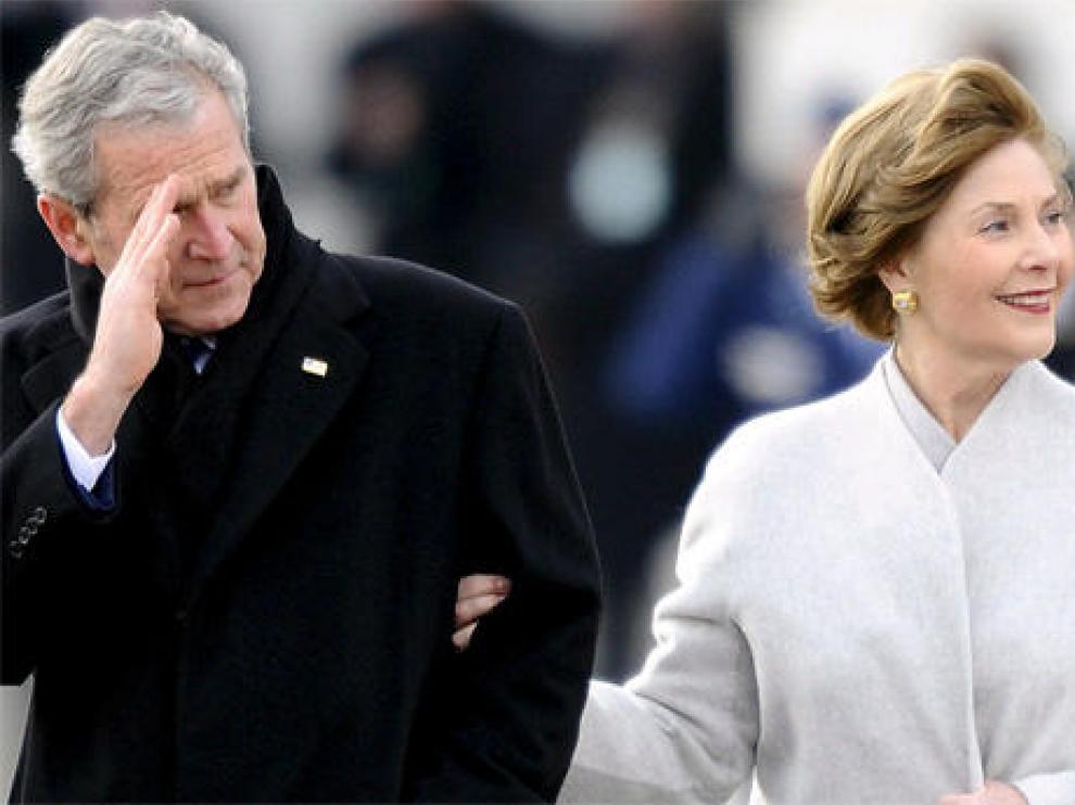 El amargo adiós de Bush