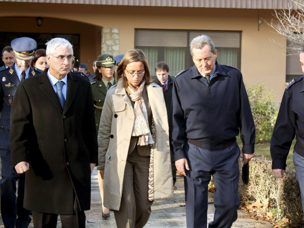 La ministra de Defensa Carme Chacón