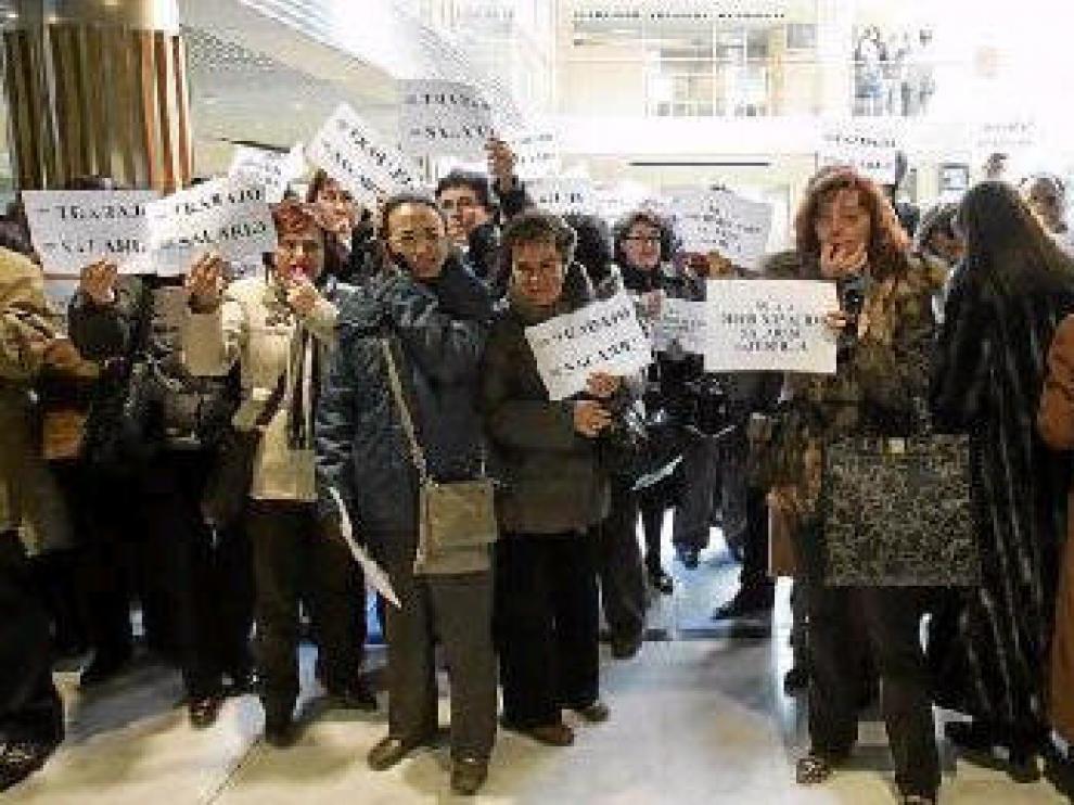 Los funcionarios de Justicia solicitaron mejoras salariales a la DGA al asumir esta la competencia