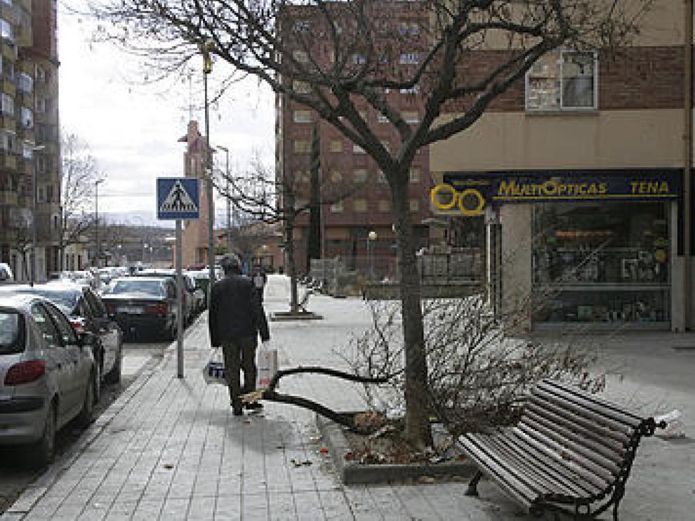 El temporal también se deja notar en Teruel