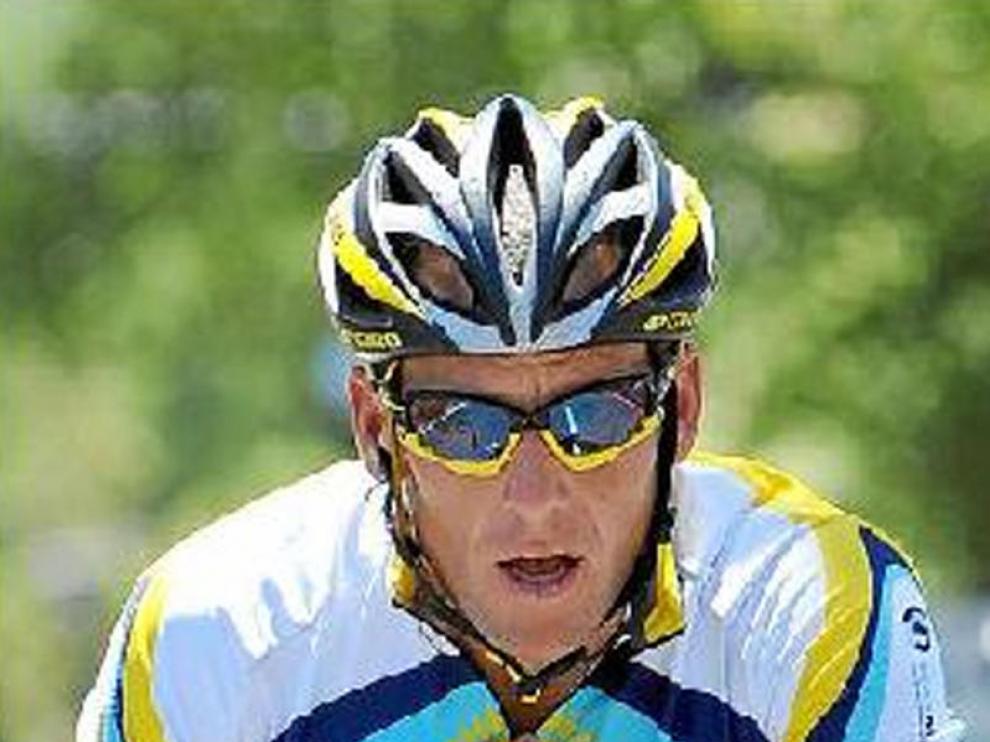Lance Armstrong, en el Tour Down Under.