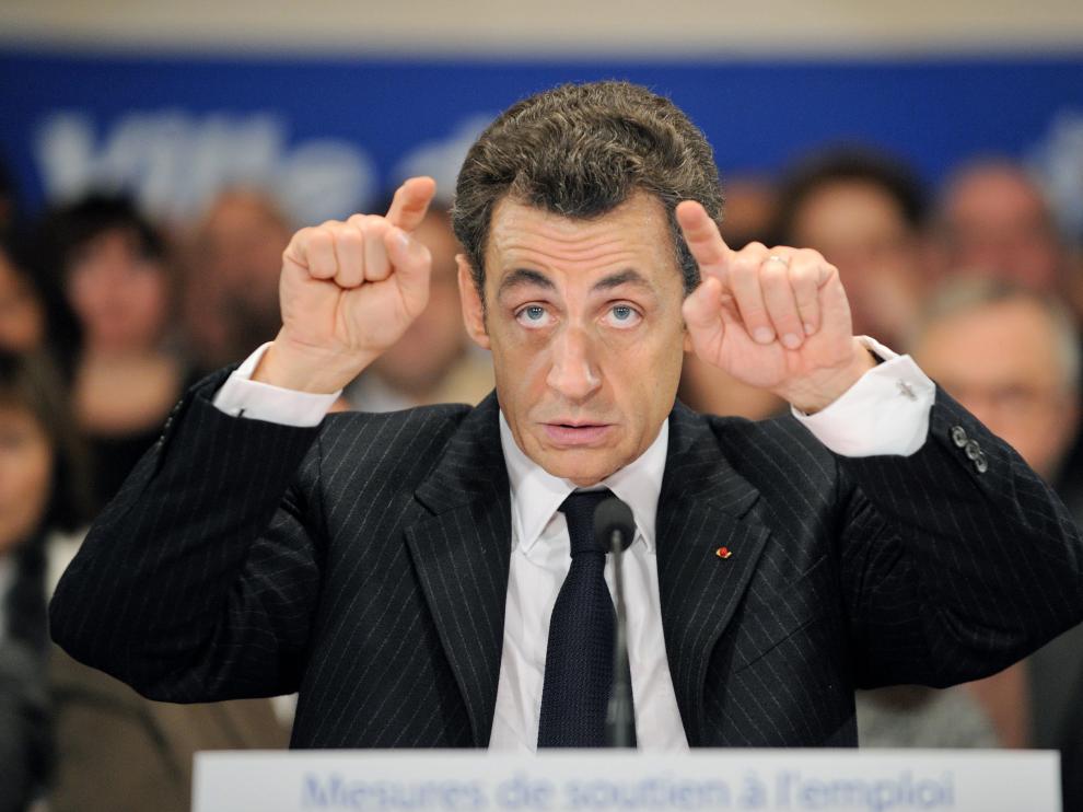 El presidente francés, Nicolas Sarkozy