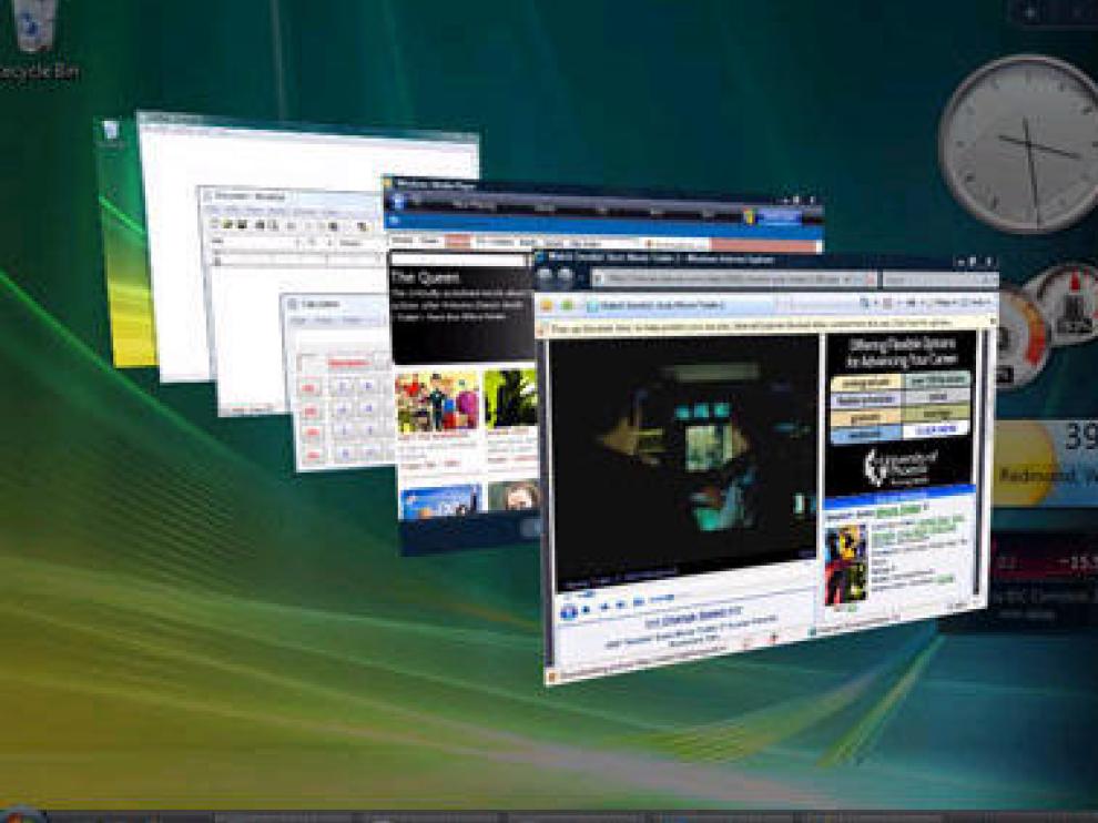 Imagen del sistema operativo Windows Vista