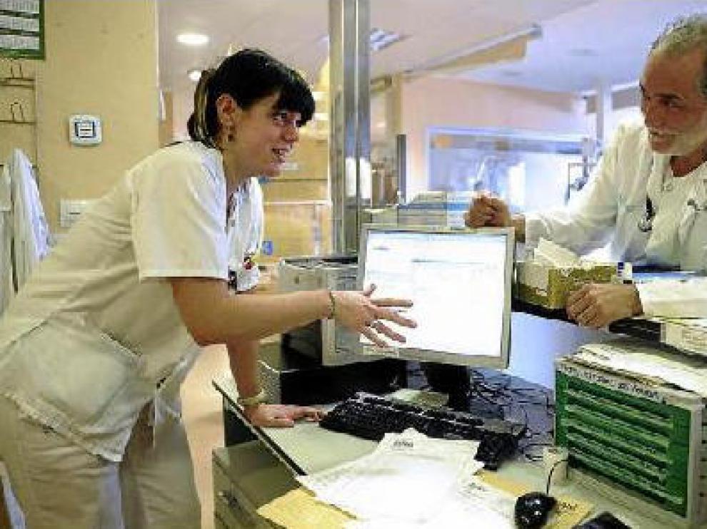 Los trabajadores de Urgencias utilizan ya el nuevo sistema todas las mañanas.