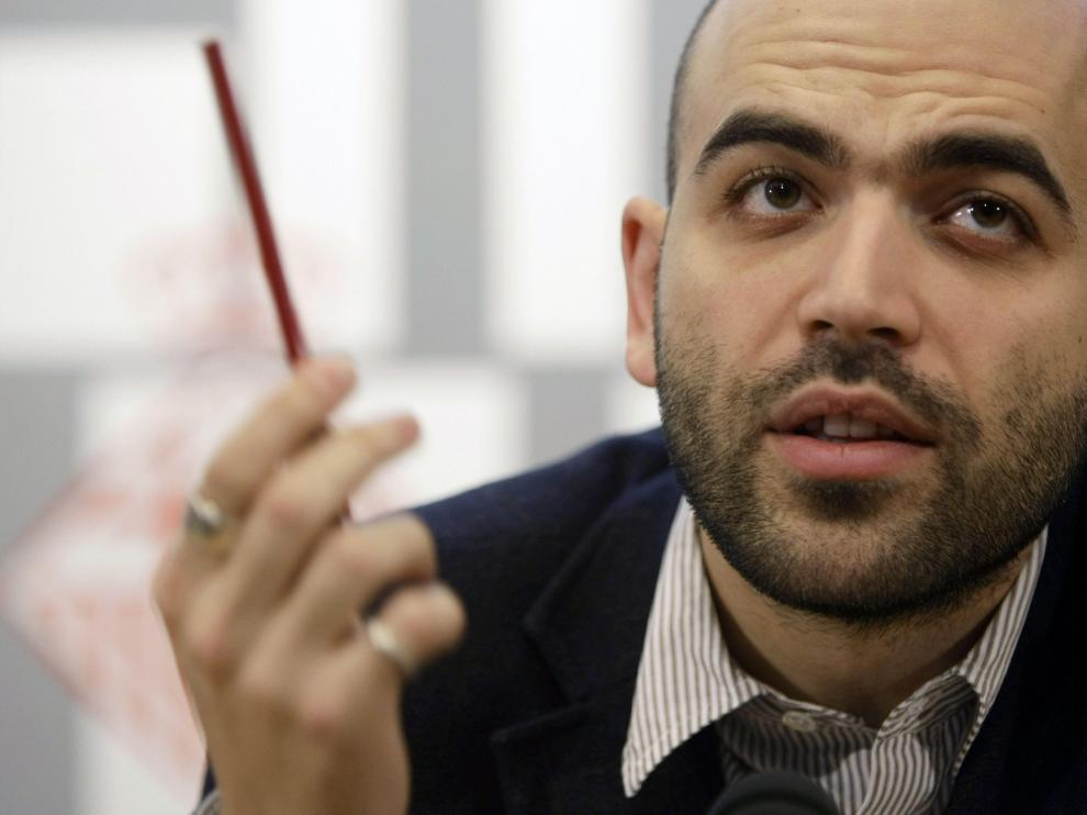 El periodista y escritor italiano, Roberto Saviano