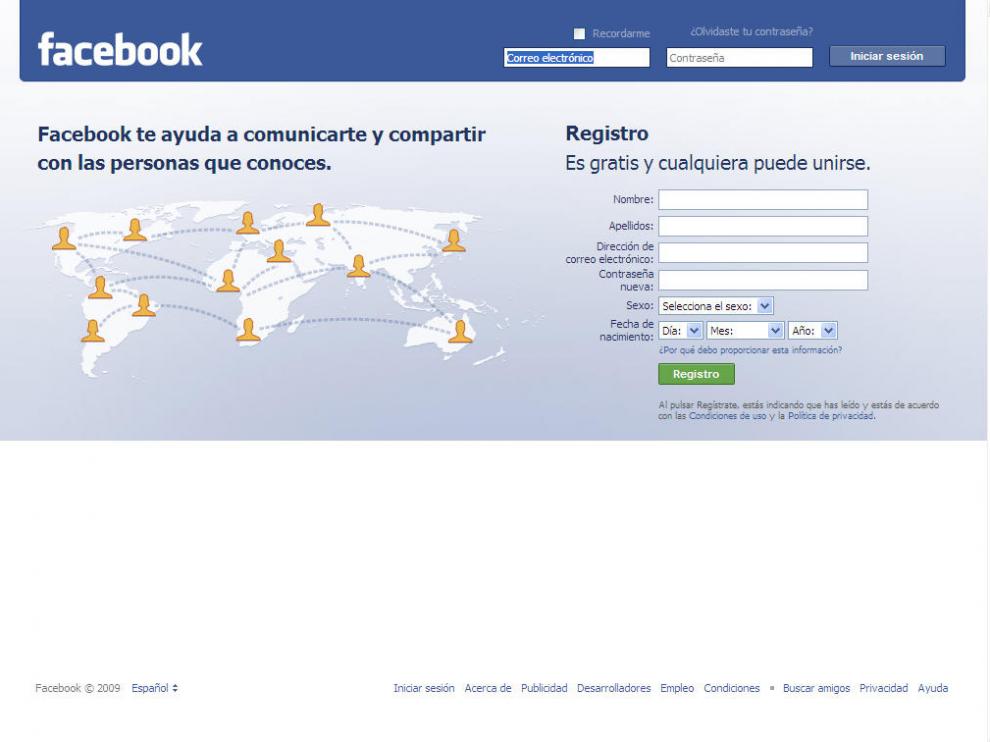 Facebook cumple cinco años