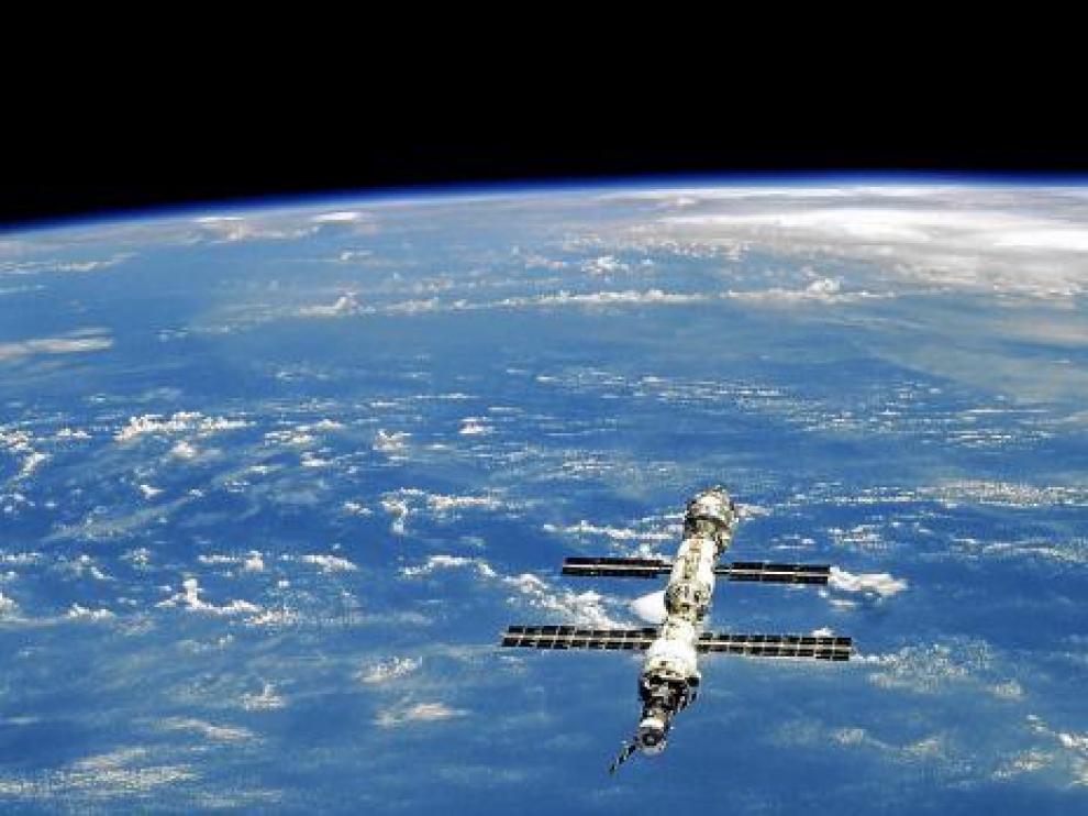 La Estación Espacial Internacional.