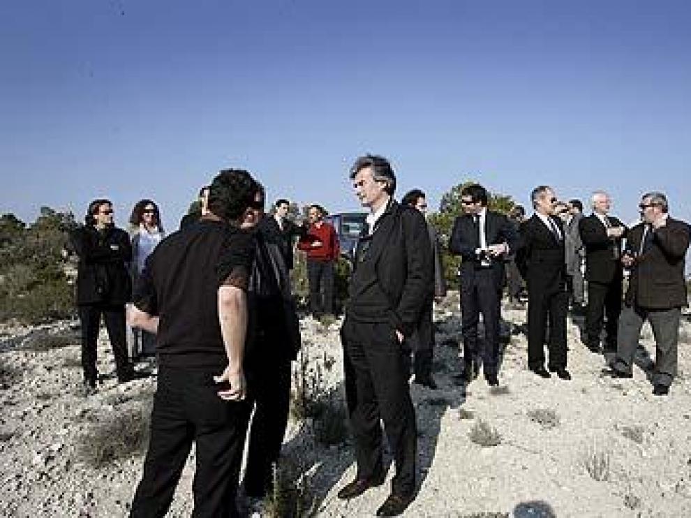 Directivos de ILD en los Monegros