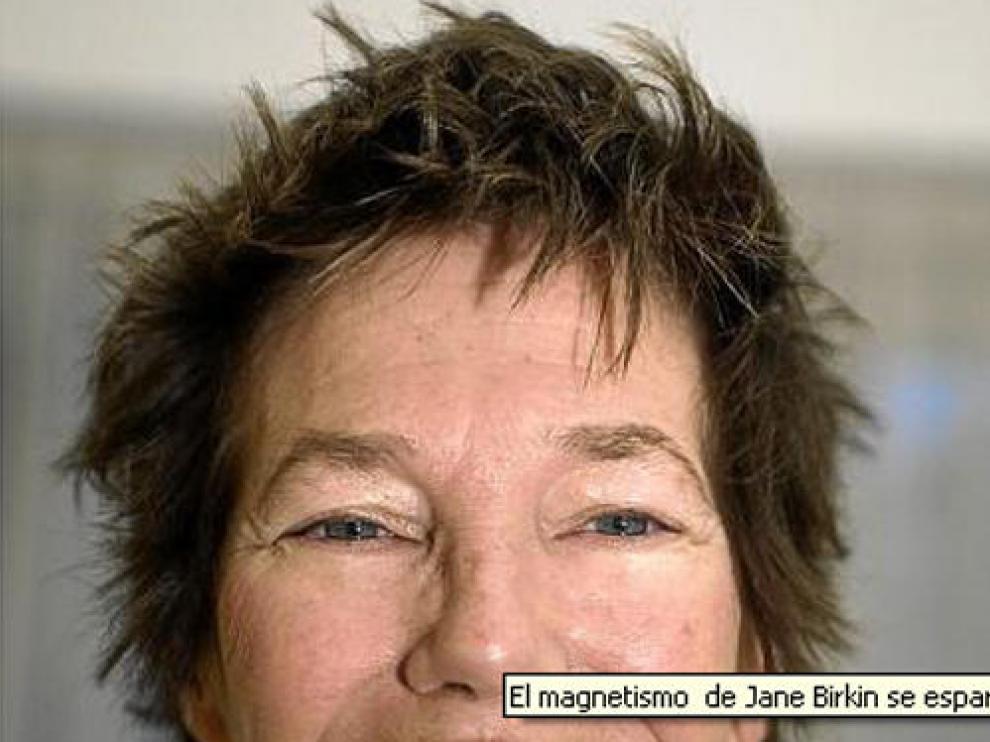 Jane Birkin en una foto de archivo.