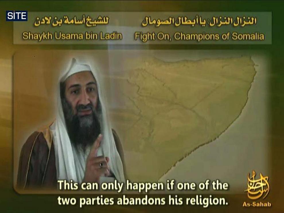 Una imagen de Bin Laden