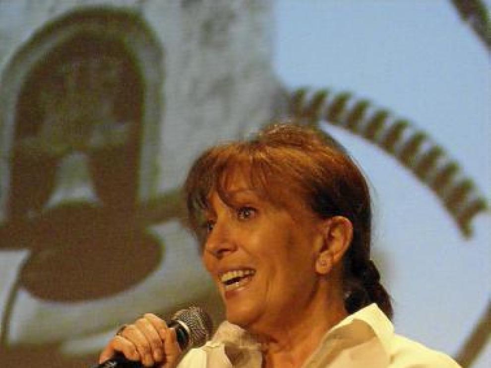 La actriz Mercedes Sampietro en una imagen de archivo.