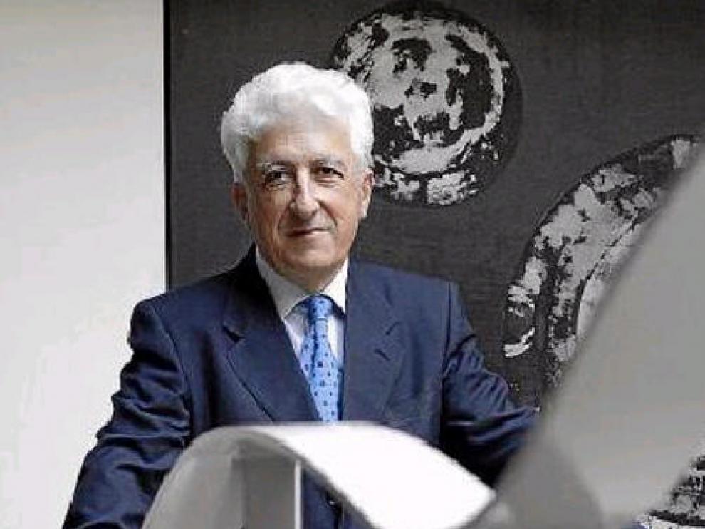 Fernando García Vicente, en la sede de El Justicia de Aragón