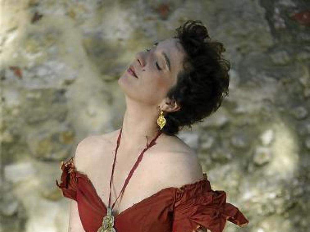 La cantante portuguesa Dulce Pontes.