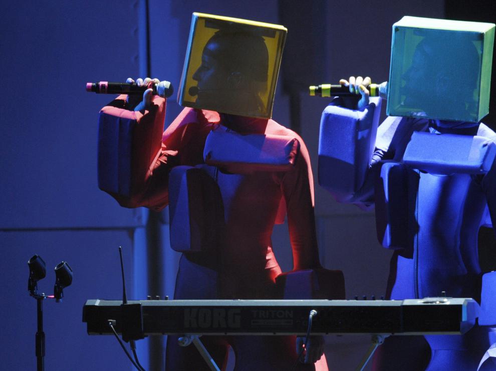 El dúo del pop sintético durante su actuación de Berlin el pasado mes de junio