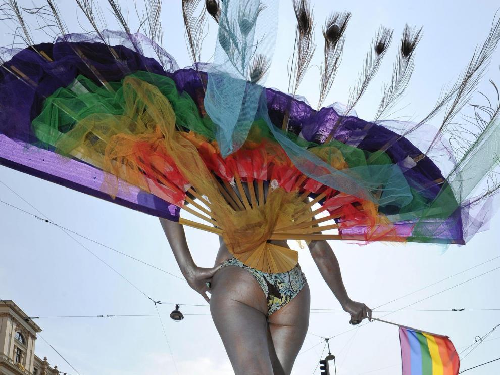 Un momento del desfile del Orgullo del año pasado.