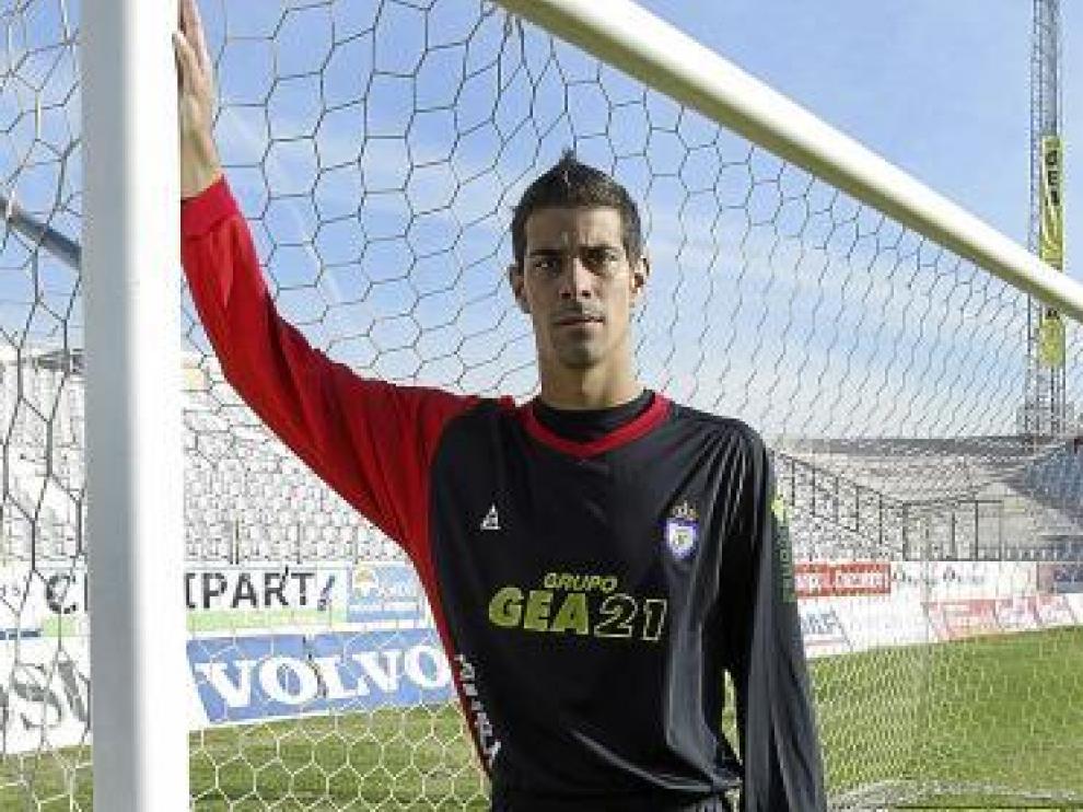 Dani Hernández, nuevo portero del Huesca.