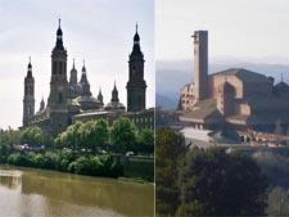 El Pilar, Torreciudad, Montserrat y Lourdes