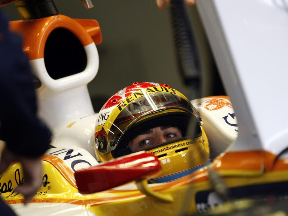 El piloto español Fernando Alonso