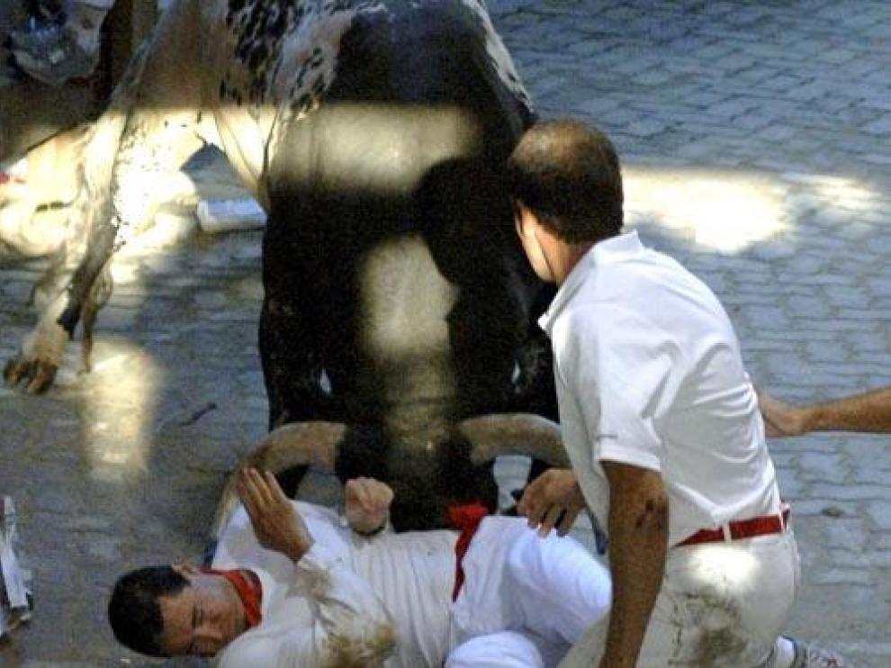 Secuencia de la cornada más grave