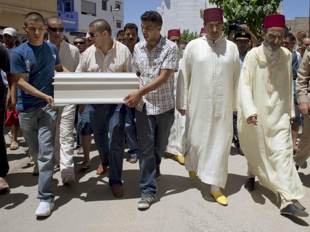 Entierro del bebé en Marruecos