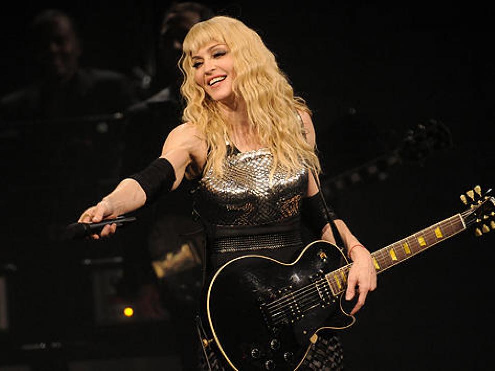 Madonna en un concierto de esta gira