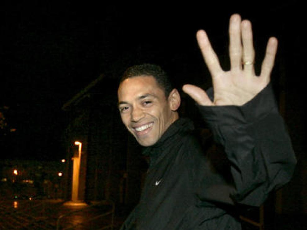 Imagen de archivo de Ricardo Oliveira tras su firma por el Betis