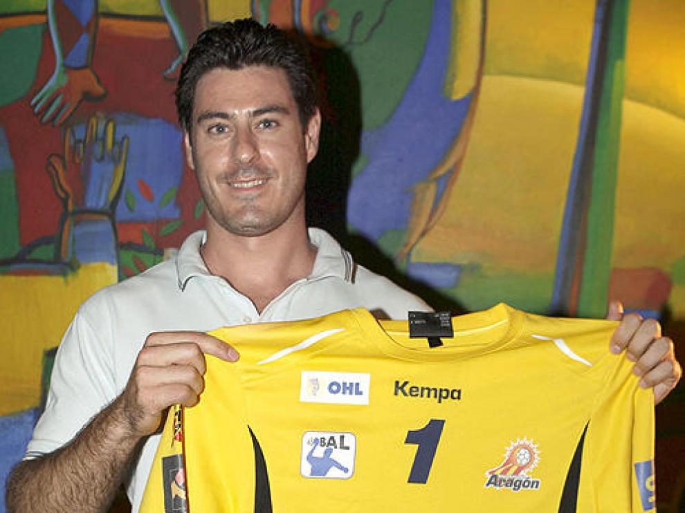 Iñaki Malumbres durante la presentación