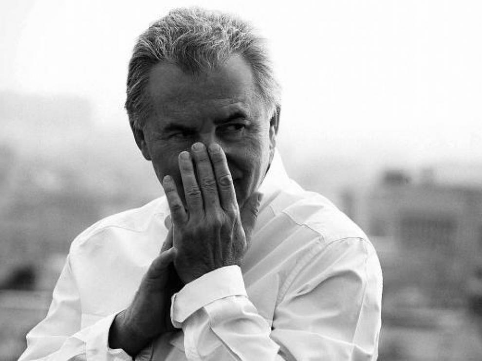 El cantautor Víctor Manuel, en una foto promocional de su gira 'Vivir para cantarlo'.
