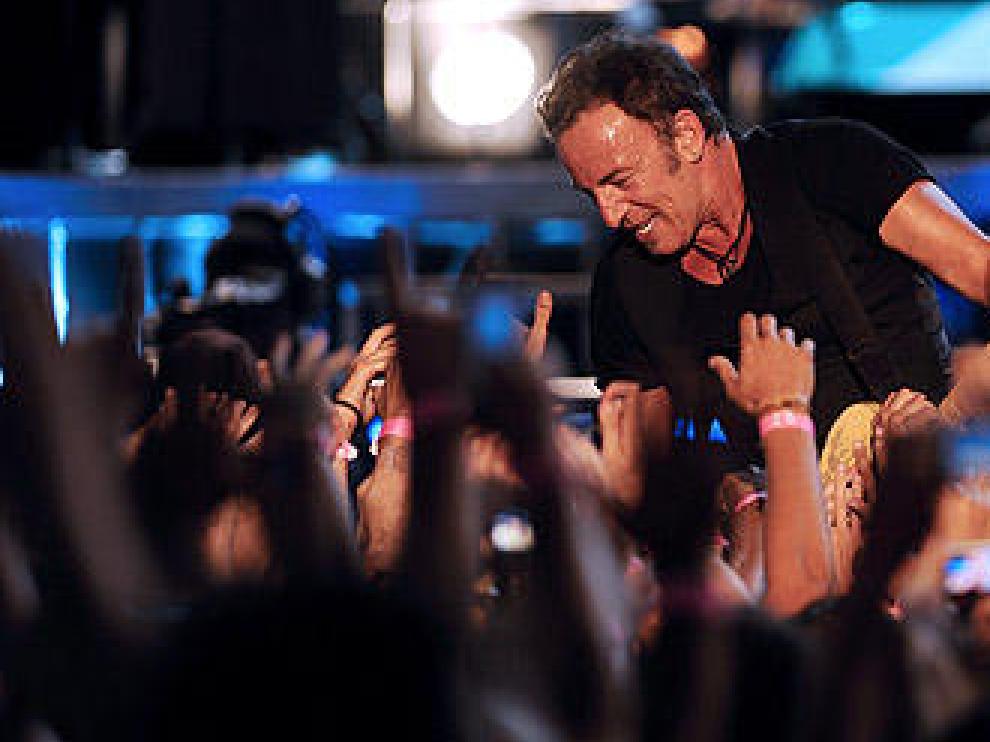 Bruce en el estadio de San Mamés de Bilbao