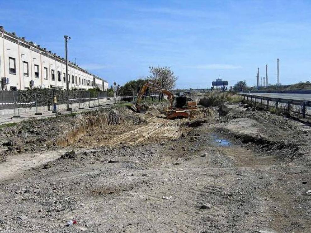 Las obras de la polémica en La Cartuja, en una imagen de archivo.