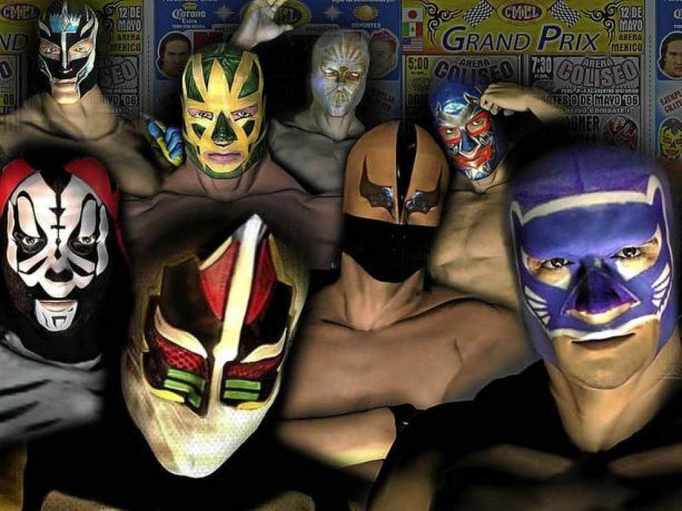 Las máscaras son el símbolo de la lucha libre mexicana, hasta el punto de trascender los cuadriláteros y convertirse en regalos turísticos.