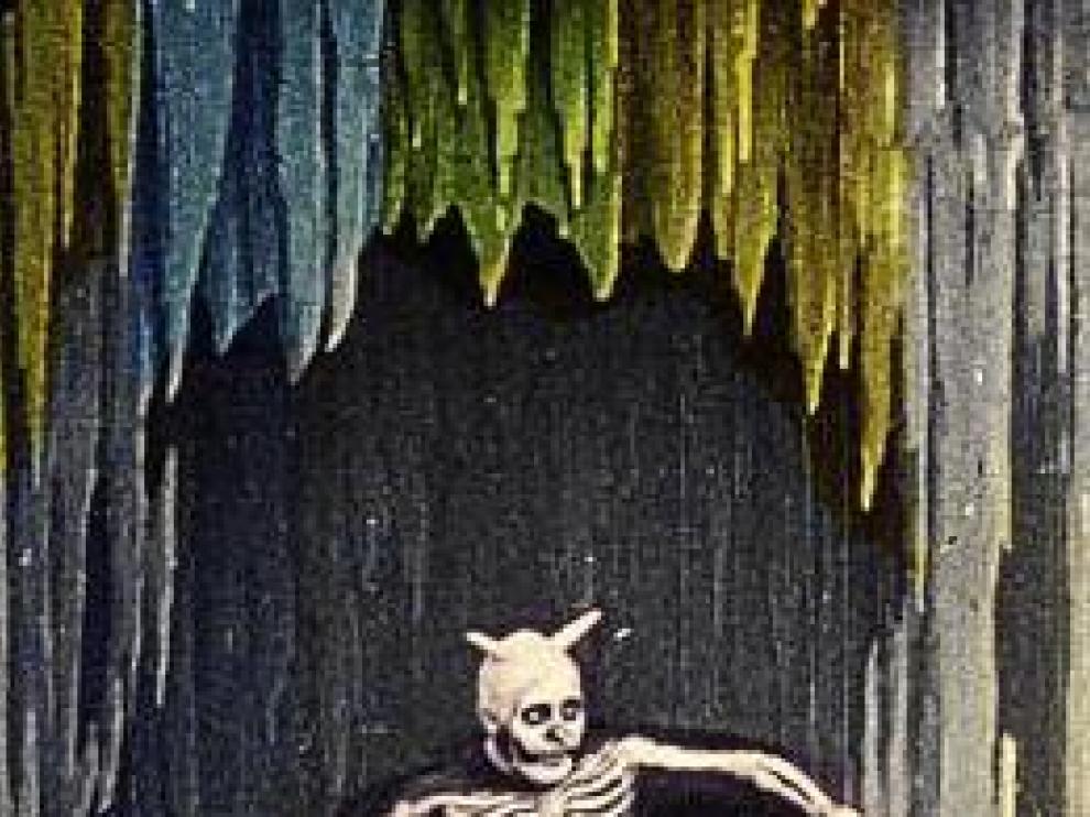 Fotograma de 'El especto rojo' (1907), de Chomón
