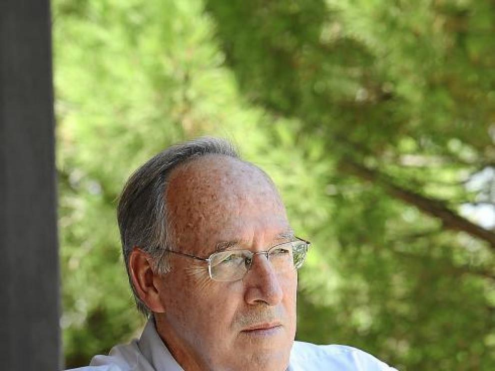 El ex presidente de Endesa Manuel Pizarro, el pasado viernes en Teruel.