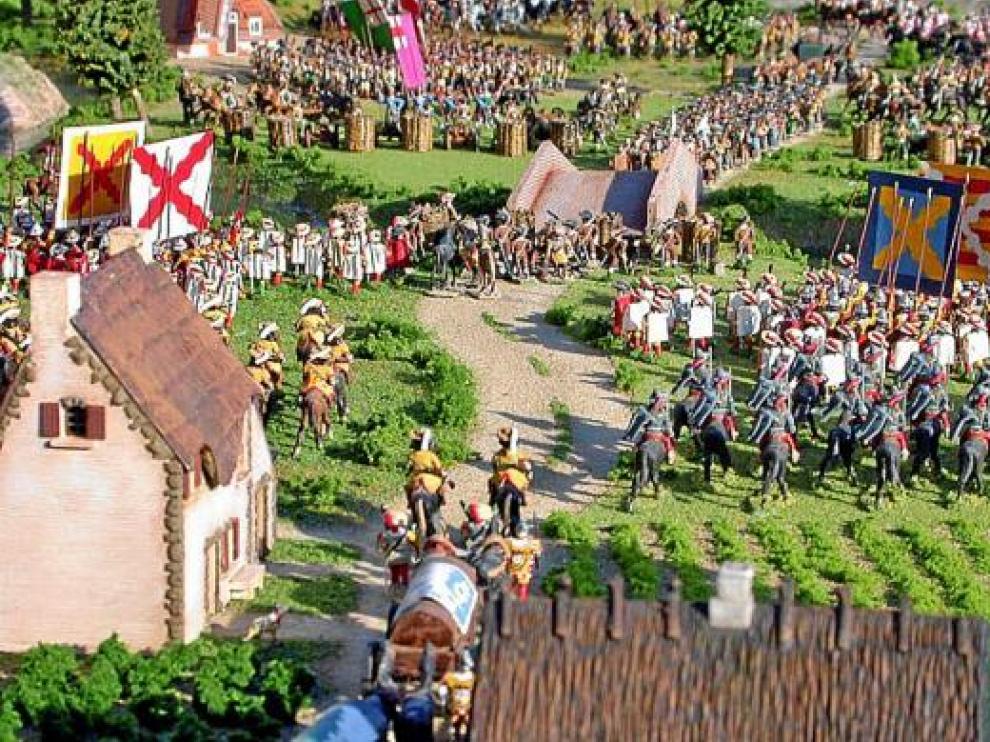 Museo de miniaturas militares de la Ciudadela de Jaca.