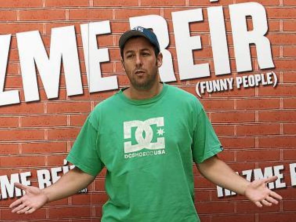Adam Sandler presentó está semana en Madrid su nuevo filme.