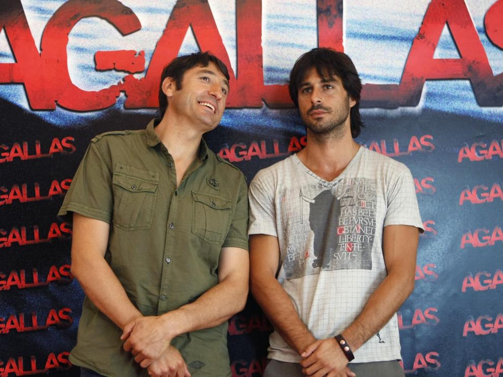 Hugo Silva (d) junto a Carmelo Gómez (i) protagoniza 'Agallas'
