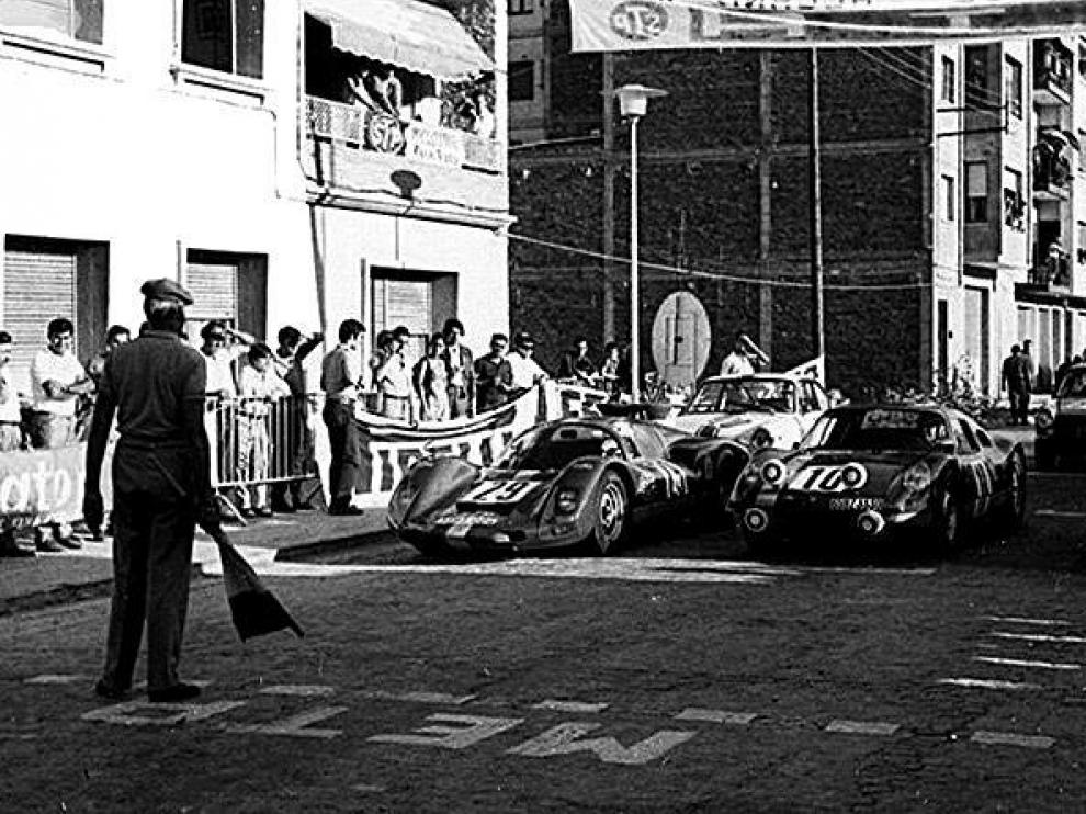 Una de las pruebas celebradas, en 1968