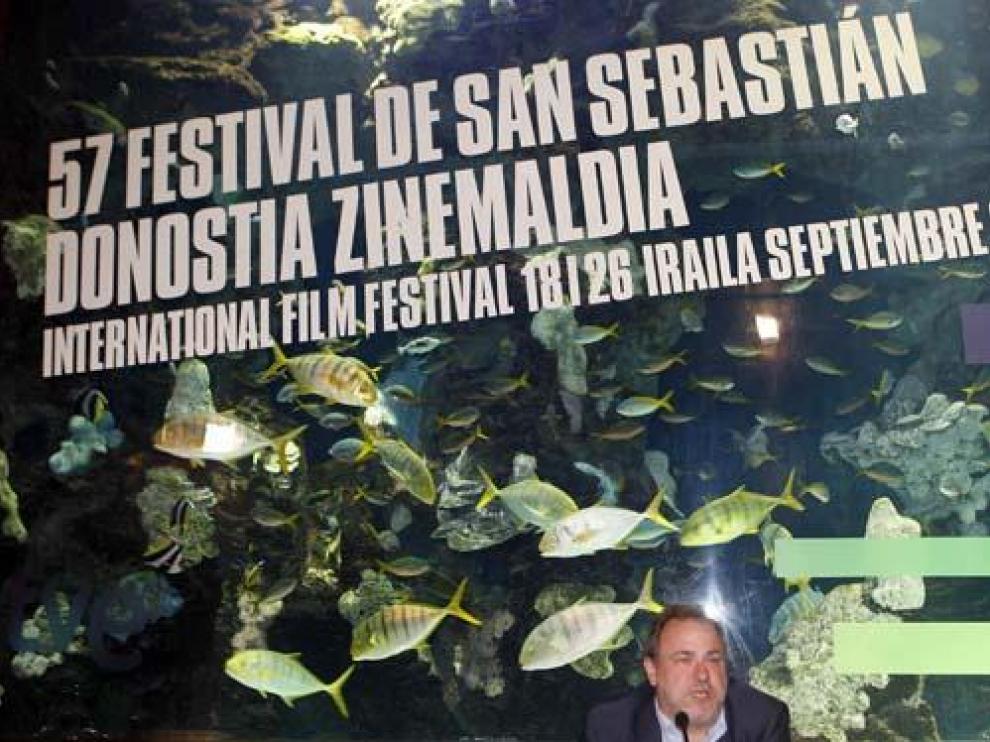 Mikel Olaciregui, director del festival donostiarra.