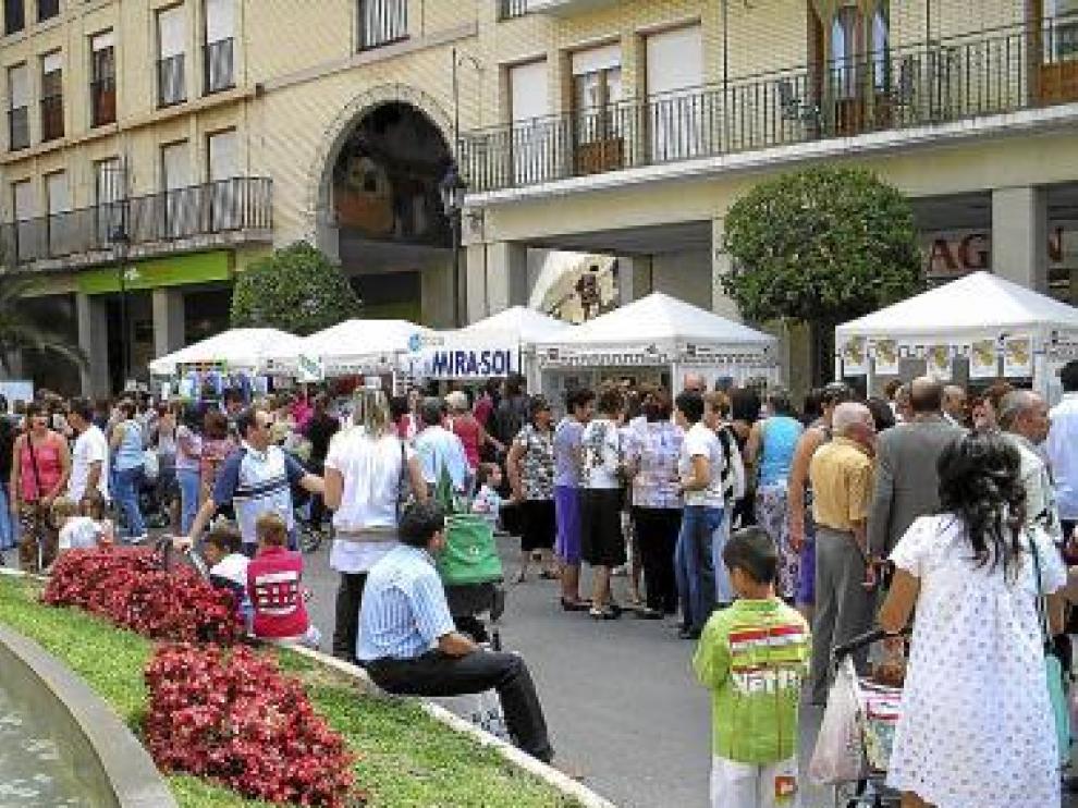 Los puestos recibieron bastante clientela.