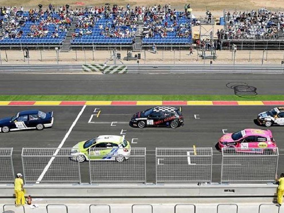 Una de las carreras disputadas en el Motorland