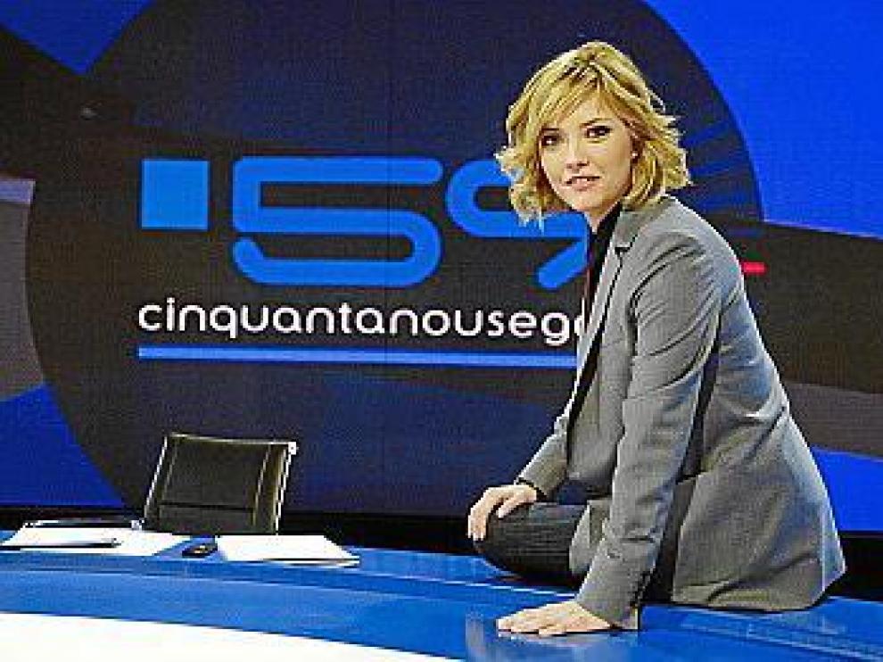 María Casado, la nueva conductora de '59 segundos'.