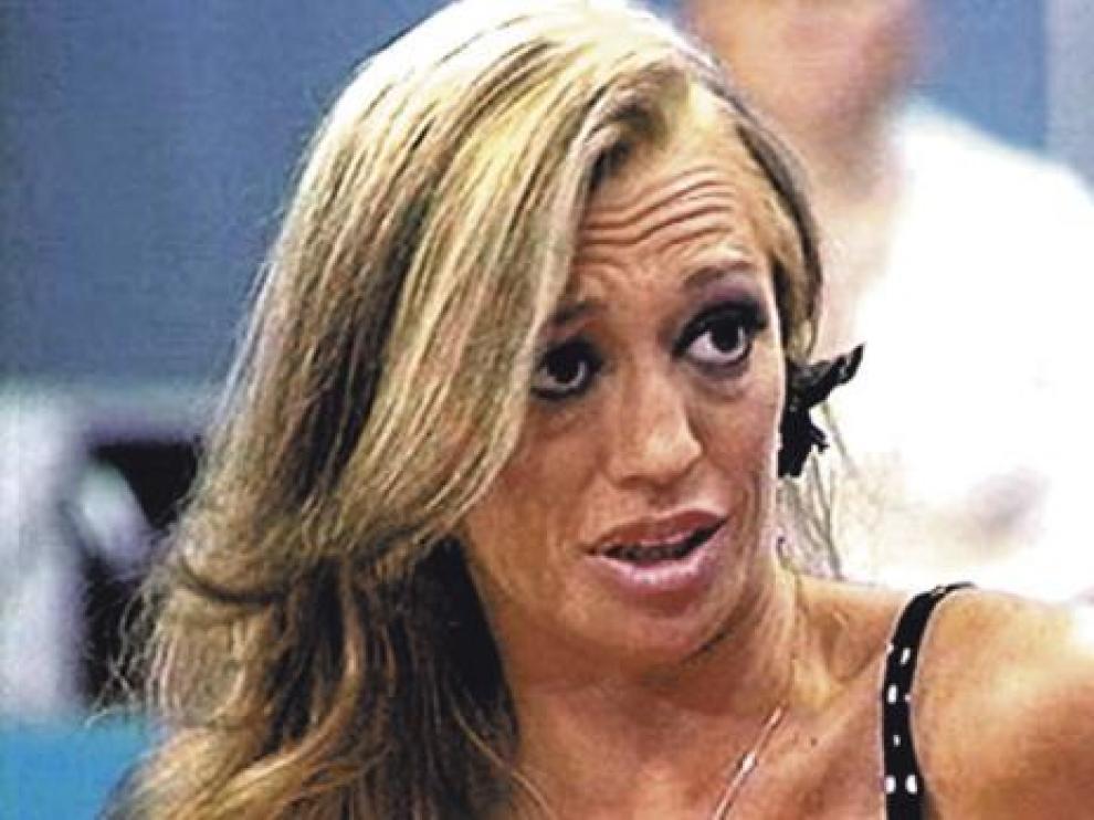 Belén Esteban colabora diariamente en el programa de Telecinco 'Sálvame'.